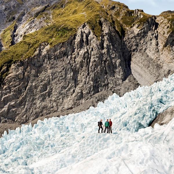 Let a passage of ice lead you through Franz Josef Glacier.
