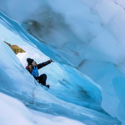 Get up close to Franz Josef glacier