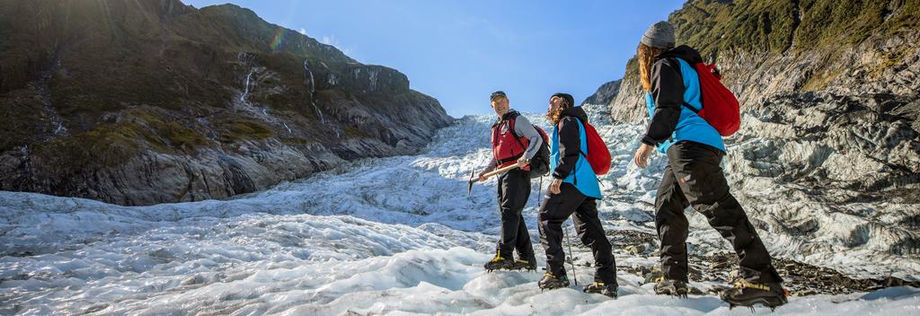 Wanderung am Franz Josef Gletscher