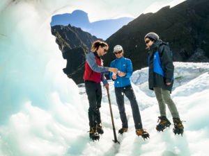 Auf dem Eis am Fox Glacier