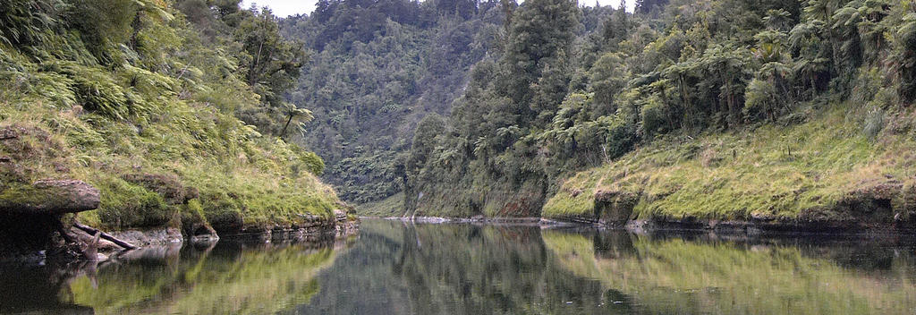 Zu früheren Zeiten gab es verschiedene Māori-Dörfer im geschützen Whanganui Flusstal.