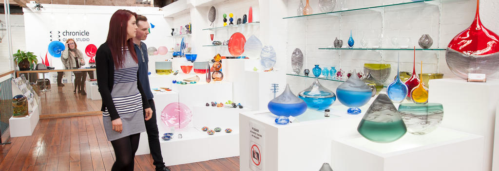 Admire works from talented glass artists when you visit Whanganui