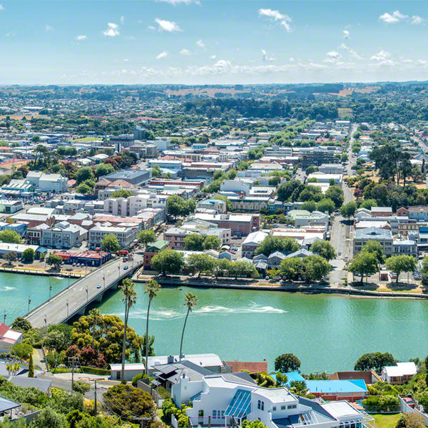 Whanganui River from above