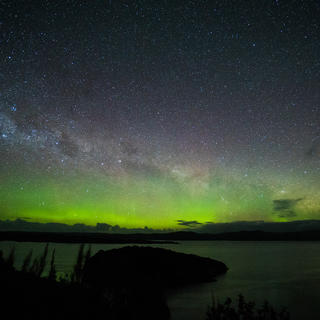 Stewart Island is officially an International Dark Sky Sanctuary, meaning it's a great place to go stargazing.