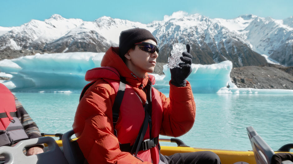 冰川湖探险  奥拉基 库克山 