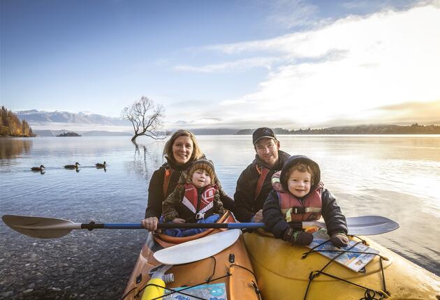You’ll be spoiled for choice in things to do with the family in the spectacular South Island of New Zealand.