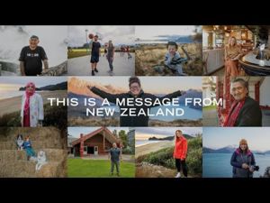 We asked New Zealanders to share a message with people around the world at a time when they can’t see them. We asked: “if you could encourage the world to do...