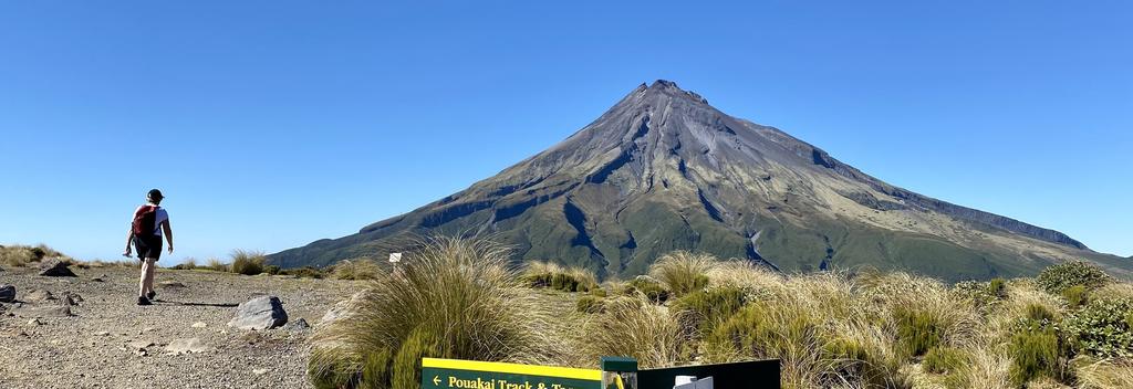 Pouakai Crossing heading towards the Pouakai Tarns