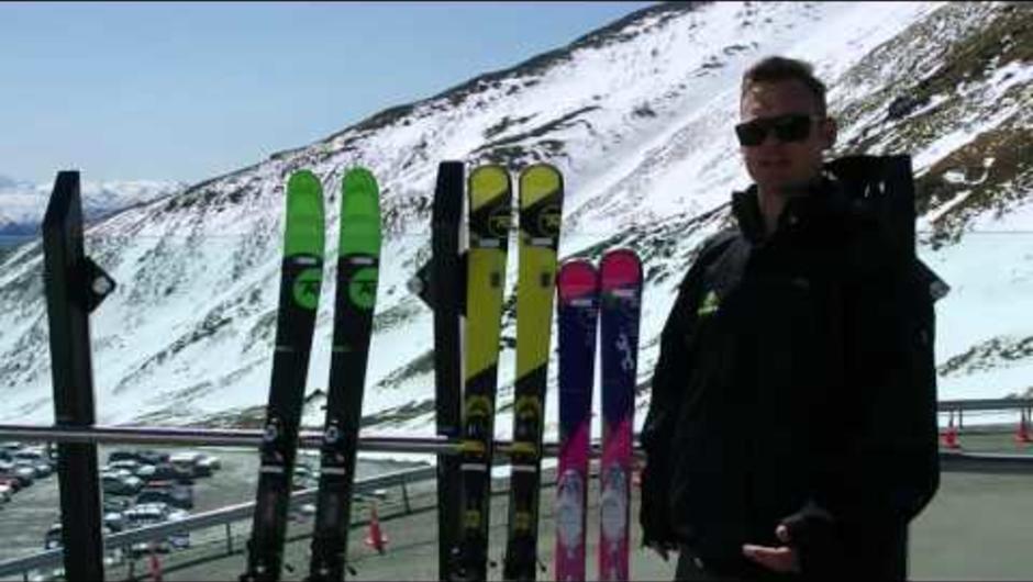 Learn what kind of skis Snopro Ski Hire provides in its 'Premier Package'.