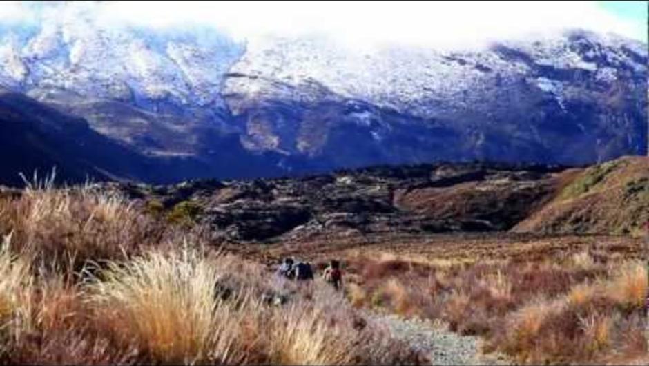 The Tongariro Northern Circuit is one of the New Zealand Department of Conservation's nine Great Walks.
