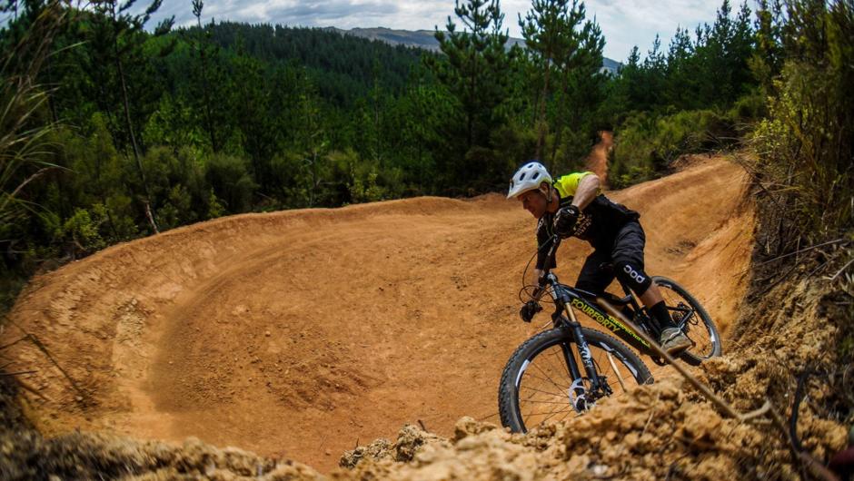 Fourforty mountain bike park is a privately funded project that started over 4 years ago.