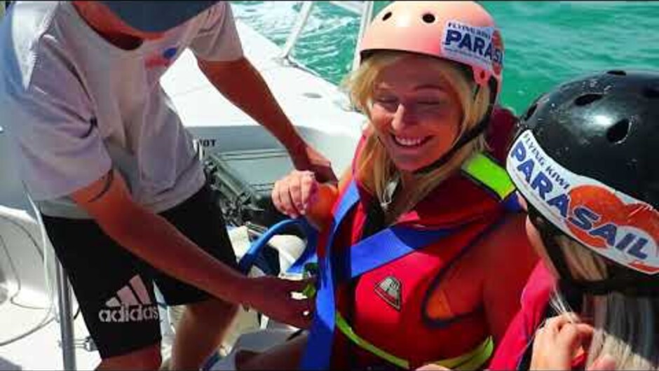 Parasail Russell and Paihia in the stunning Bay of islands, Northland