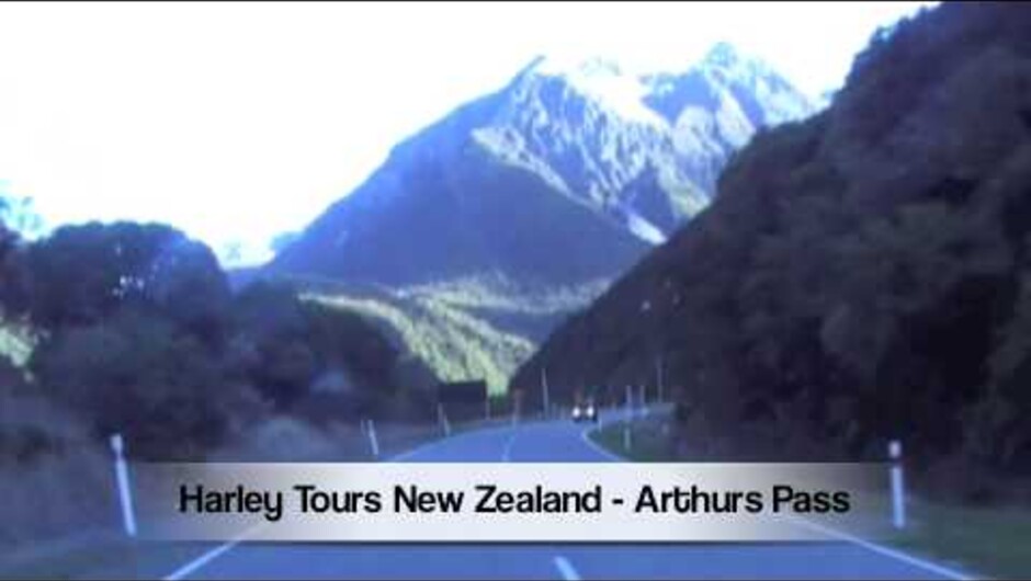 Harley Tours New Zealand The Arthurs Pass