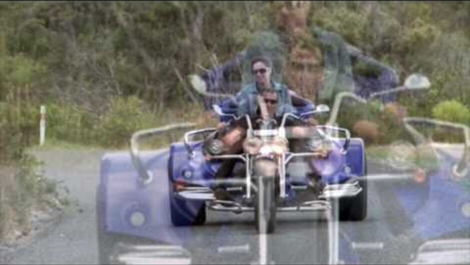 Trike Tours on Great Barrier Island, New Zealand