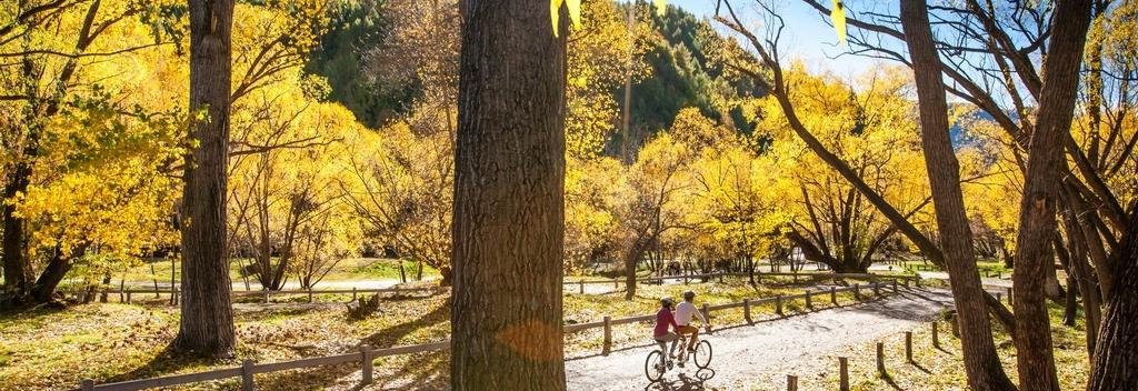 The Queenstown Trail unveils 100+kms of stunning new vistas, hidden ruins, spectacular architecture and world-class food and wine.