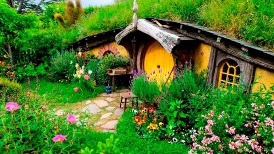 See the world-famous Hobbiton Movie Set for a tour of one of the most beautiful movie sets worldwide, made famous by the movie trilogies "The Lord of the Rings" and "The Hobbit". Or combine with the equally famous Waitomo Glowworm Caves for a very special