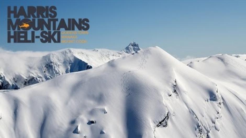'The Pioneers of New Zealand Heli-Skiing' For more than 30 years, Harris Mountains Heli-Ski has guided skiers and boarders to the choicest snow and terrain New Zealand has to offer. From the mountains of Queenstown and Wanaka to the Aoraki Mount Cook regi