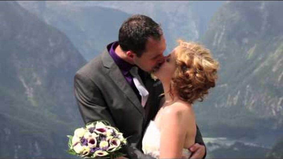 Heliworks Queenstown - Heli Wedding Ceremony Flight to Mitre Peak, Milford Sound