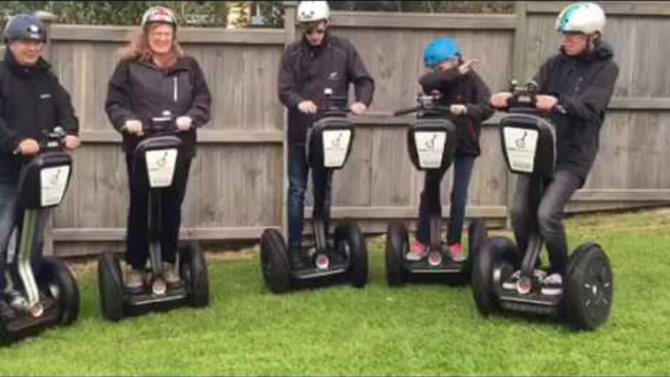 An hour of fun on Segways