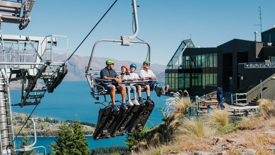 Captivating views await you at the top. Whisking you 450 metres above Queenstown, the iconic Skyline Gondola is your ticket to unforgettable scenery.