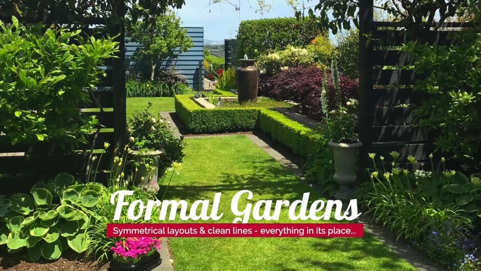 Formal Gardens at the Taranaki Fringe Garden Festival