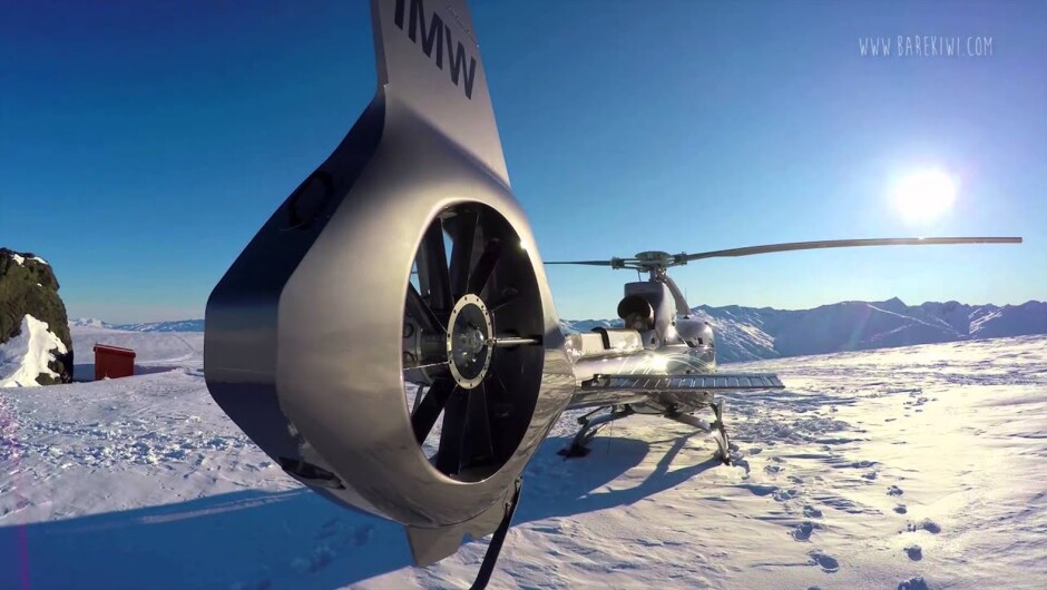 New Zealand's only heli-snowmobile experience.