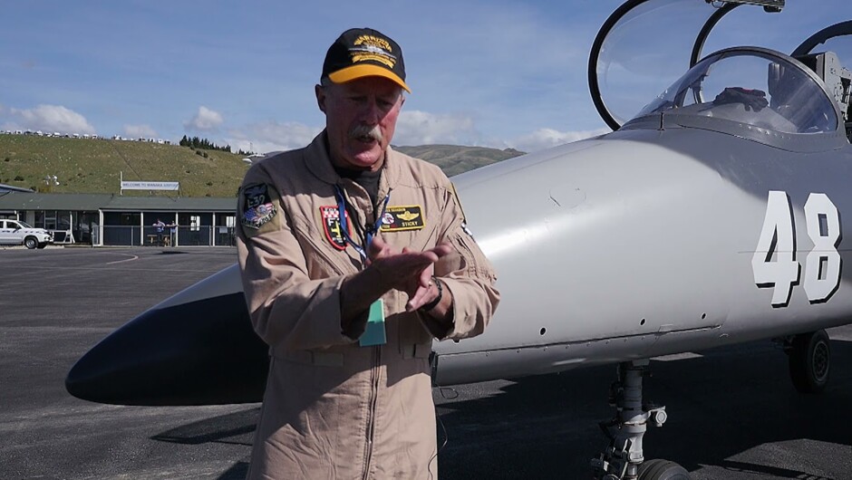 Meet one of the fearless pilots - Paul "Sticky" Strickland