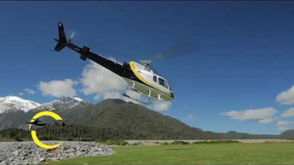 HeliServices.NZ Scenic Helicopter Flights and Snow Landings, Milford Sound from Haast