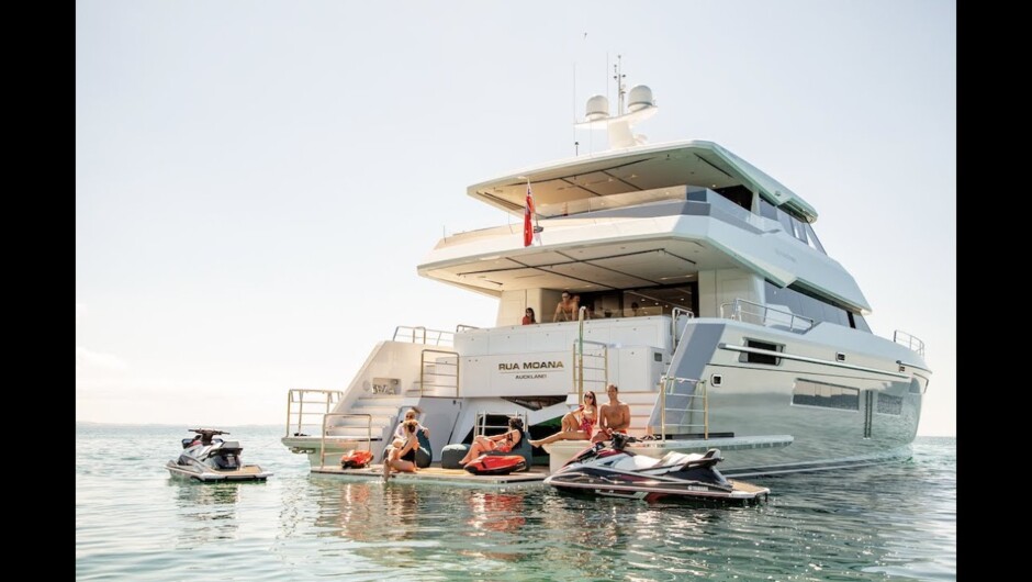 Cruise New Zealand's Luxury Charter Yacht "Rua Moana"