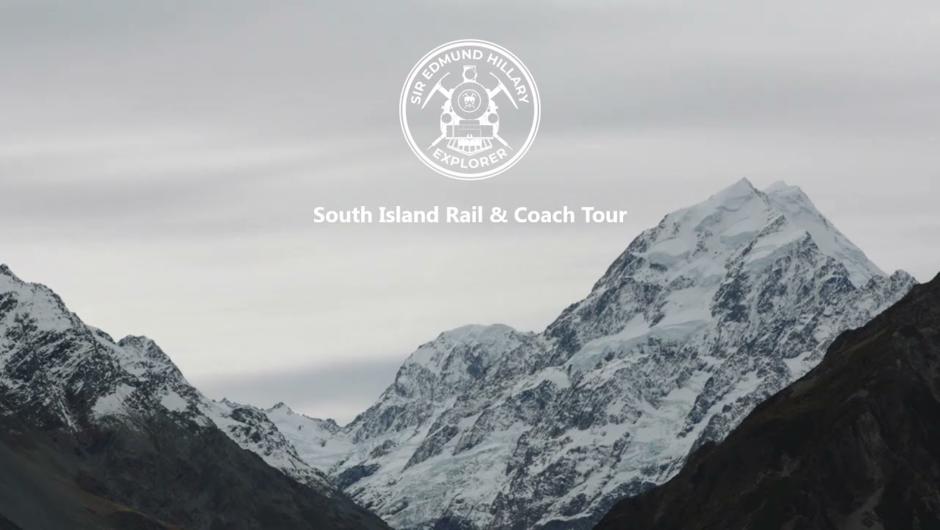 An introduction to the 'Sir Edmund Hillary Explorer' heritage train & coach tour.
