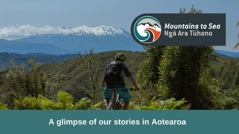 Discover the connected pathways of the Mountains to Sea - Ngā Ara Tūhono