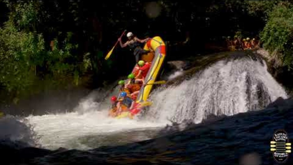 Rafting on the Kaituna River, Okere Falls, Rotorua - New Zealand