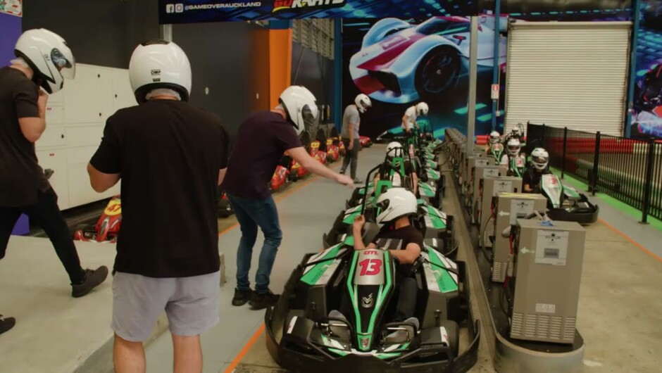 The fastest electric go-karts in Auckland! Suitable for both kids and adults.