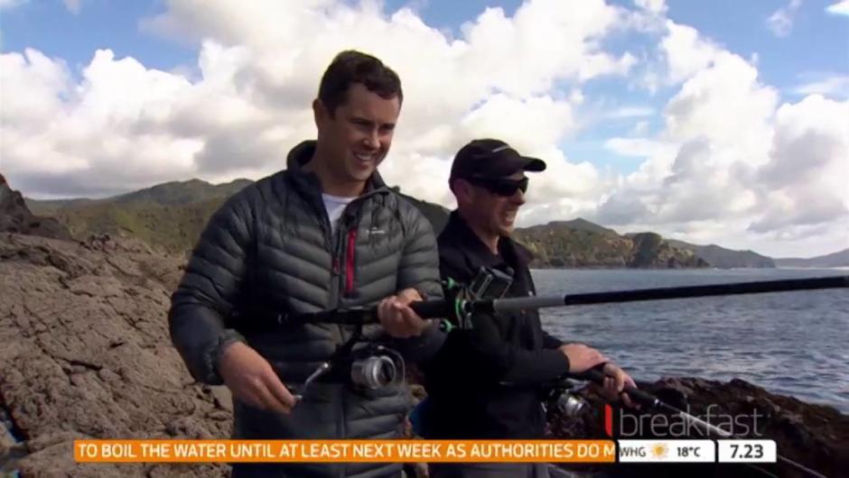 Heli-Fishing with Sam Wallace from Breakfast Show | Heletranz Helicopters