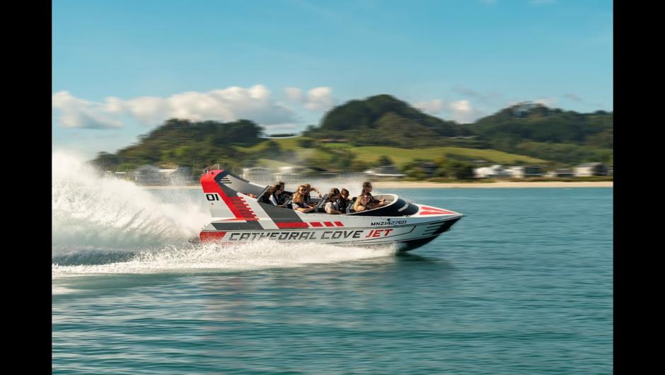 Cathedral Cove Jet gets you there faster so let us take you for a spin today