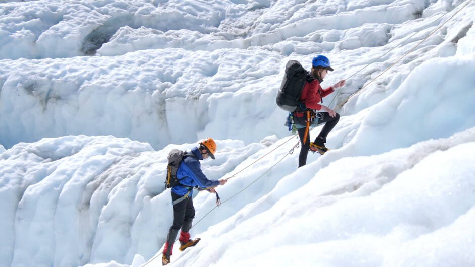 Fox Glacier Ice Climbing- Challenge yourself with this full day experience.