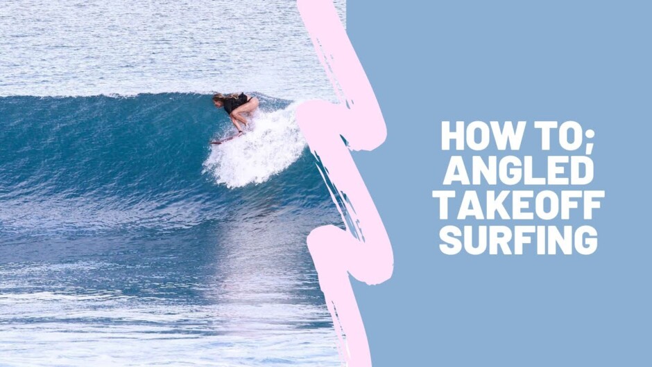 How to do an angled takeoff: Angling your take off allows a surfer to drop in on waves that are steep. Popping Up with a slight angle will help you get the momentum you need to ride on the wave’s face, to either go right or left.