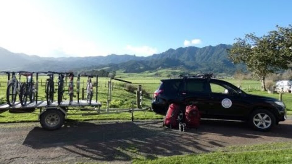 Biking Hiking Shuttles – Kaimai Range and Hauraki Rail Trail in New Zealand