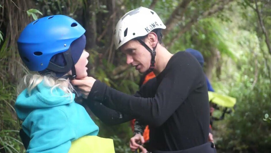 Canyoning in the Akatarawa Forest with Wellington Rafting