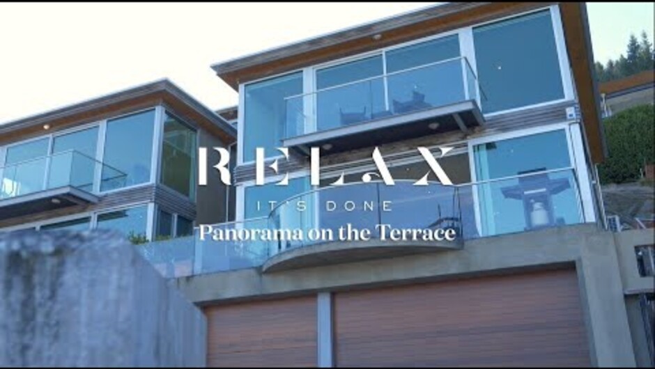 Panorama on the Terrace | Relax it's Done | Queenstown, New Zealand