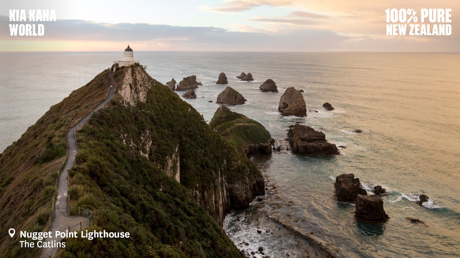 Nugget point lighthouse, The Catlins