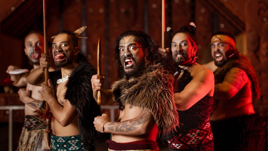 毛利文化表演者