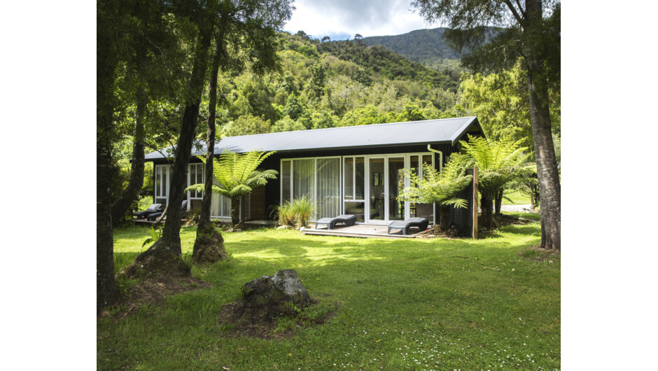 Furneaux Lodge in beautiful Endeavour Inlet in the Marlborough Sounds.
