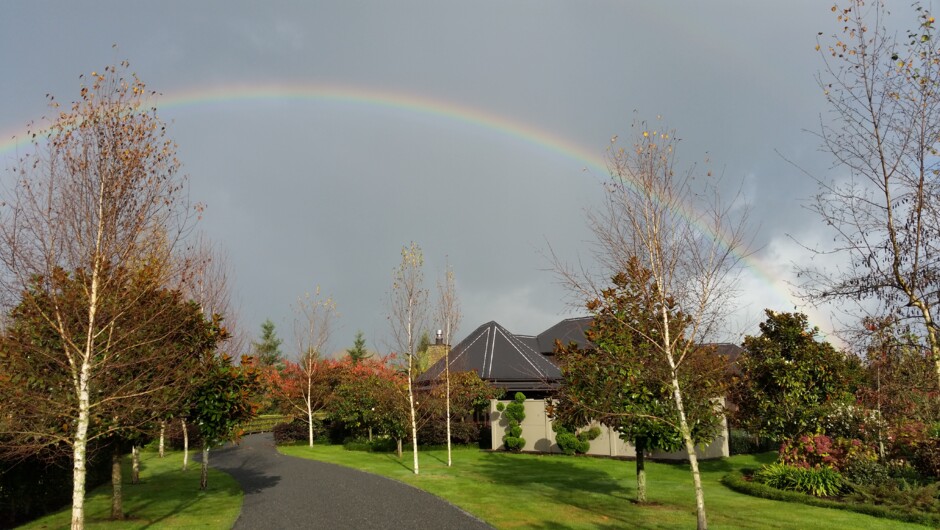 Rainbow over Hadleigh