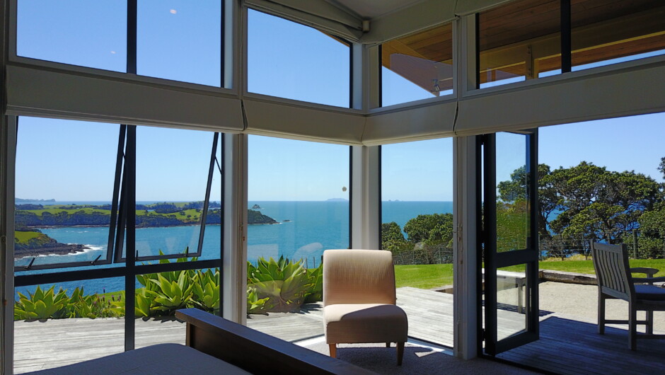 Views from the master bedroom