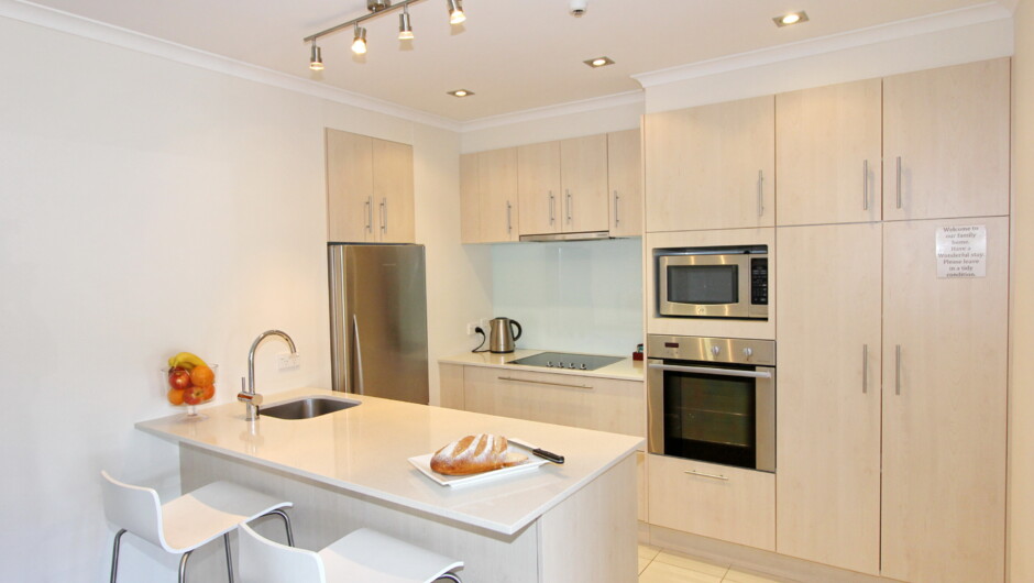 Fully equipped kitchens