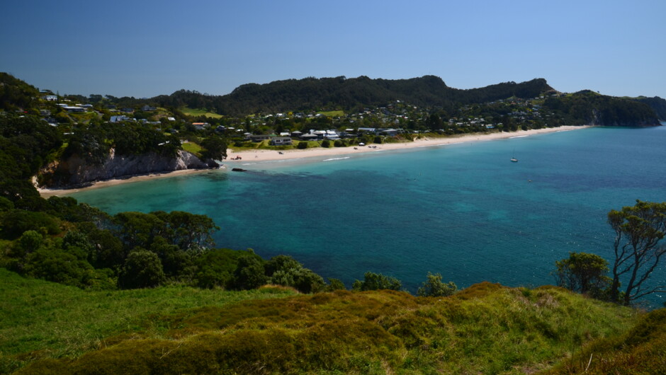 Hahei Beach, the gateway to Cathedral Cove.