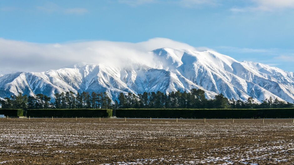 The Beautiful Mt Hutt our closest ski field - located only 30 minutes from Methven.