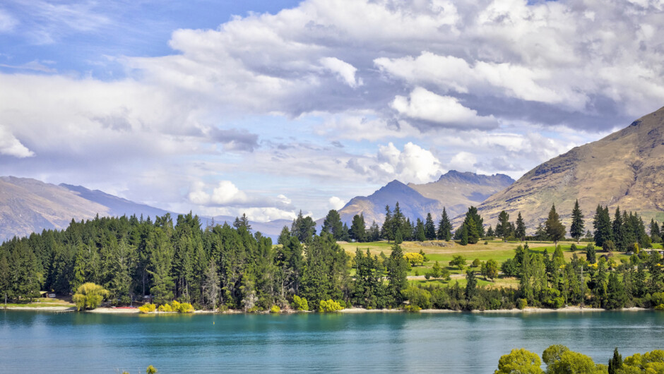This is the view from The Wakatipu Suite, The Tekapo Suite, The Milford Suite, The Heaphy Suite and The Routeburn suite, along with the lake you will take in the view of The Remarkables mountain range.