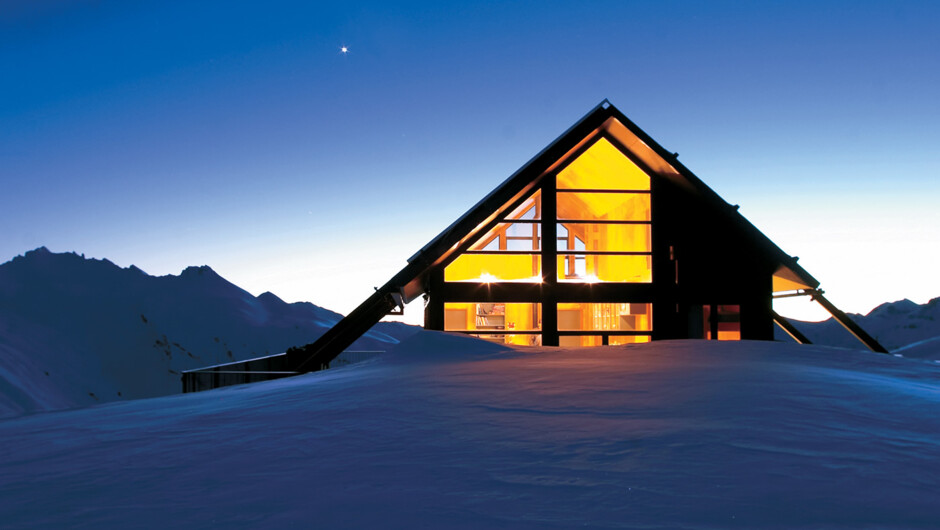 Stay in comfort at the Whare Kea Mountain Chalet